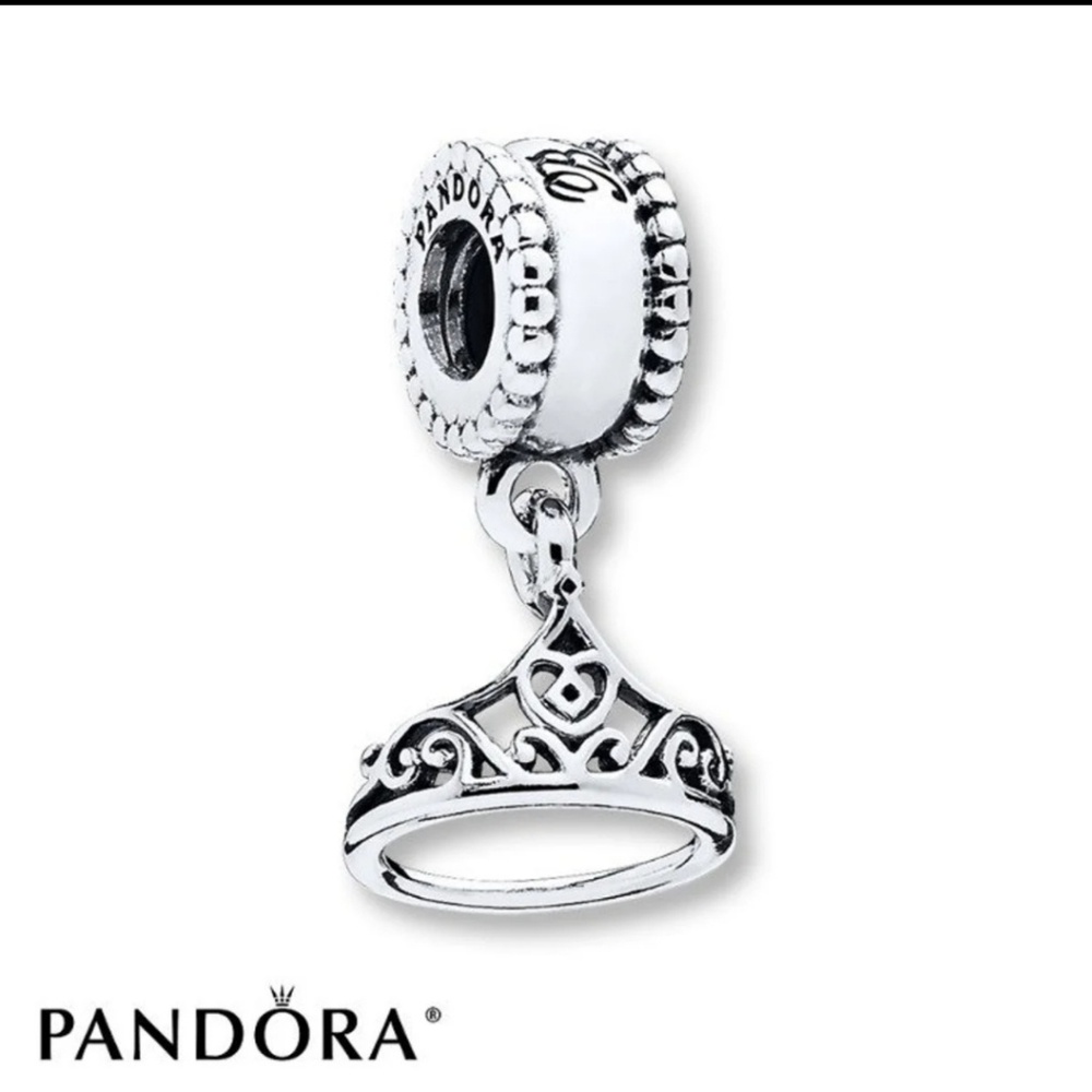 SOLD Princess Belle Tiara Pandora Charm